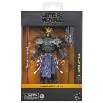 Star Wars The Black Series: Savage Opress Action Figure (Image 1)