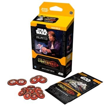 Star Wars Unlimited: Jump to Lightspeed Spotlight Deck (Han Solo)