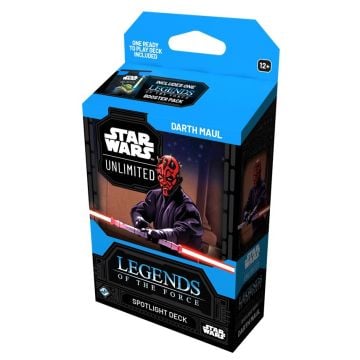 Star Wars Unlimited: Legends of the Force Spotlight Deck (Darth Maul)
