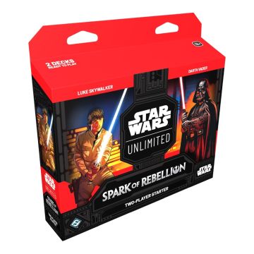 Star Wars Unlimited: Spark of Rebellion Trading Card Two Player Starter Set