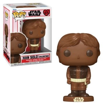 Star Wars Valentines 2024 Han Solo Valentine Chocolate Funko POP! Vinyl