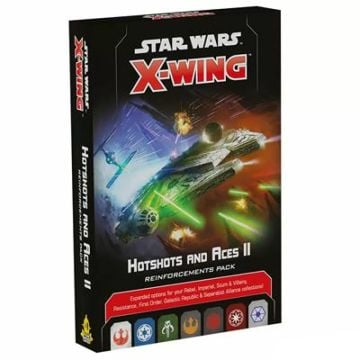Star Wars X-Wing Second Edition Hotshots & Aces II Reinforcements Pack