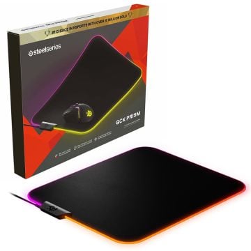 Steelseries QCK Prism Cloth RGB Mouse Pad (Medium)