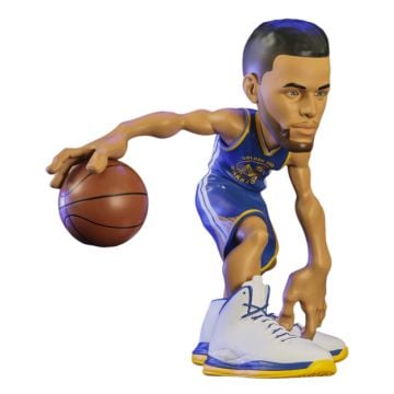 Small-STARS NBA Steph Curry 2021 Warriors Icon Edition Blue Jersey 12" Vinyl Figure