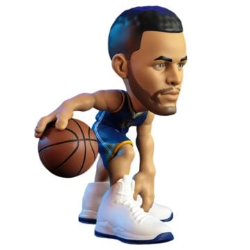 Small-STARS NBA Stephen Curry 2021 Warriors Mini Blue Jersey 6" Vinyl Figure