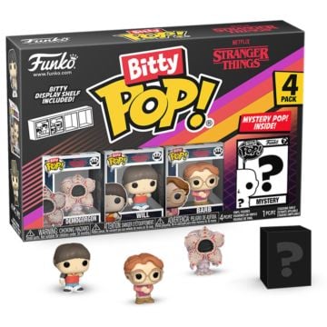 Stranger Things Demogorgon Bitty 4 Pack Funko POP! Vinyl (Image 1)