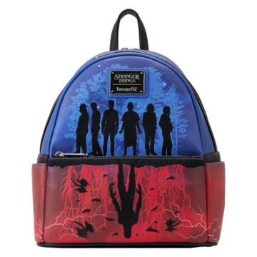 Loungefly Stranger Things Upside Down Shadows Faux Leather Mini Backpack