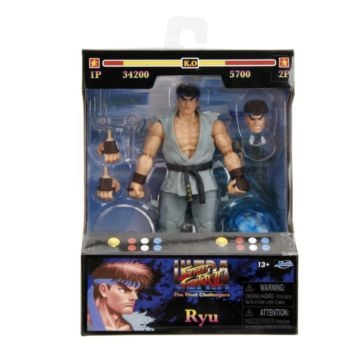 Street Fighter 2 The Final Challengers Ryu 6" Action Figure