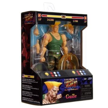 Street Fighter II The Final Challengers Guile 6" Action Figure
