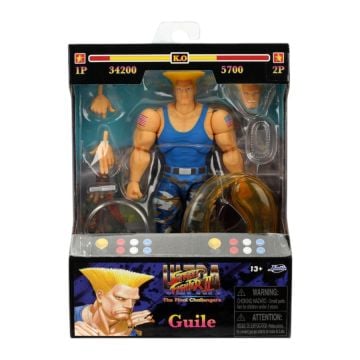 Street Fighter II The Final Challengers Guile (Player 2) 6" Action Figure