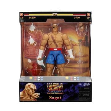 Street Fighter II The Final Challengers Sagat 6" Action Figure