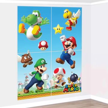 Super Mario Brothers Scene Setter Backdrop