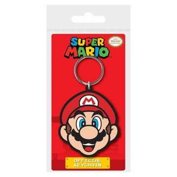 Super Mario Mario Rubber Keyring