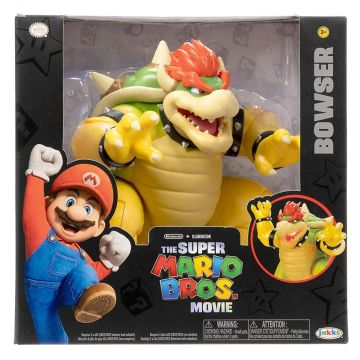 Super Mario Movie Bowser With Fire Breathing Effect 7" Action Figure
