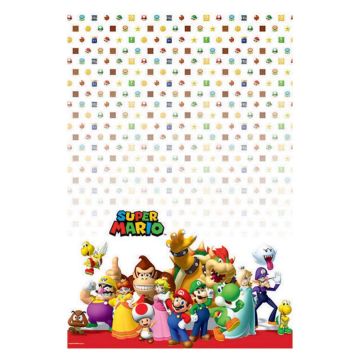 Super Mario Brothers Tablecover Plastic