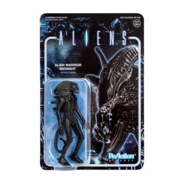 Super7 Reaction Aliens Warrior Midnight 3.75" Inch Action Figure
