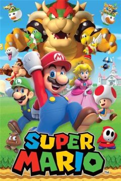 Super Mario Bowser Poster
