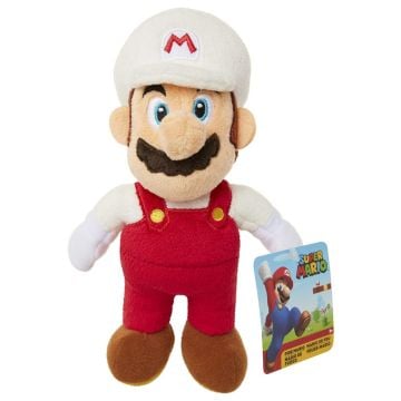 Super Mario Fire Mario 8" Plush (Image 1)
