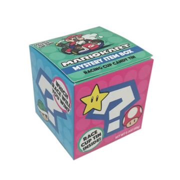 Super Mario Mario Kart Mystery Item Box Blind Box Tinned Candy