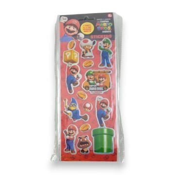 Super Mario Movie Puffy Stickers 3 Pack