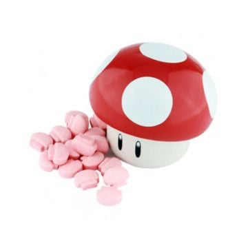 Super Mario Mushroom Tin Sour Candy