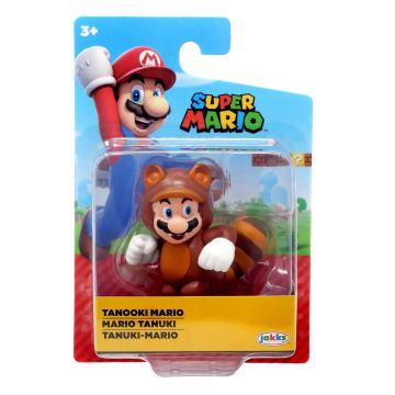 Super Mario Wave 43 Tanooki Mario 2.5" Mini Figure