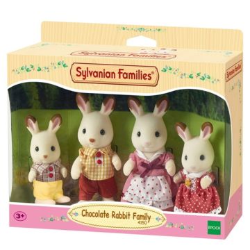 Sylvanian Families Chocolate Rabbit Family