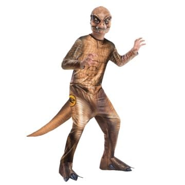 T-Rex Deluxe Lenticular Child Costume Size L Size 9-10 Years