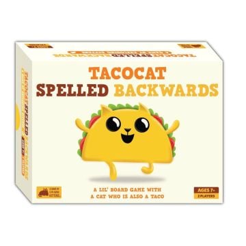 Tacocat Spelled Backwards Board Game