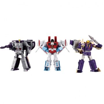 Transformers Takara Tomy: Dramatic Capture Series Triple Takeover Action Figures