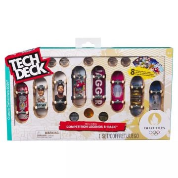 Tech Deck Paris 2024 Olympic Champions 96mm Board 8-Pack