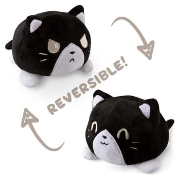 Tee Turtle Reversible Tuxedo Cat Plush (Image 1)