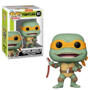 Teenage Mutant Ninja Turtles 1990 Michelangelo With Sausage Nunchucks Funko POP Vinyl