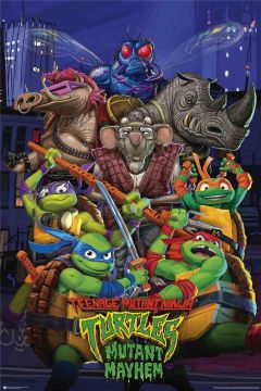 Teenage Mutant Ninja Turtles Mutant Mayhem Movie Poster