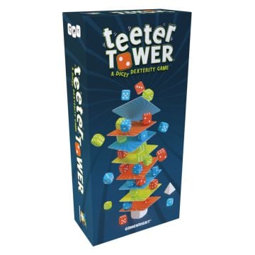 Teeter Tower Dicey Dexterity Game