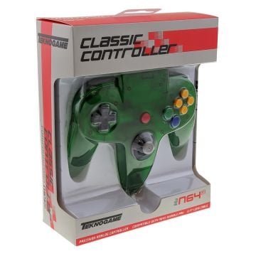 Teknogame Nintendo 64 Classic Controller (Jungle Green)