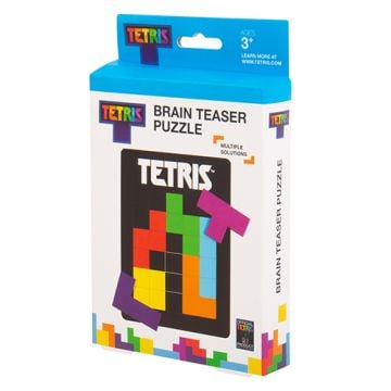 Tetris Wooden Brain Teaser Puzzle Game