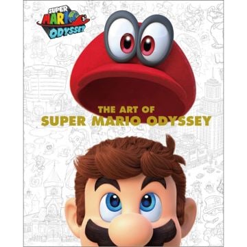 The Art Of Super Mario Odyssey Hardcover Book