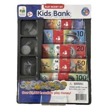 The Learning Journey Kids Bank Australian Play Money Set (Image 1)