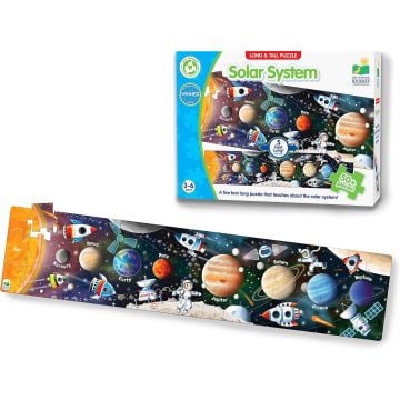 The Learning Journey Long & Tall Puzzle Solar System