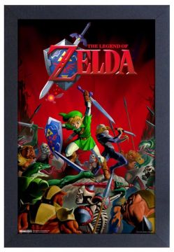 The Legend of Zelda: Battle 11x17 Inch Collector Poster
