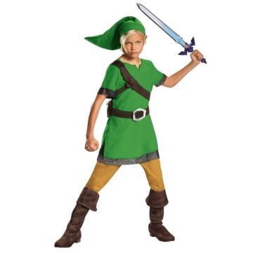 The Legend of Zelda Link Classic Costume Size 7-8