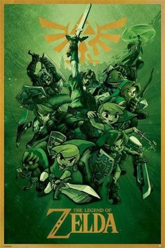 The Legend Of Zelda Link Poster