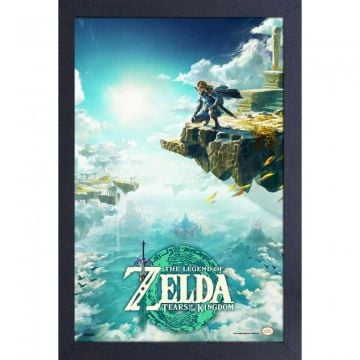 The Legend Of Zelda Tears Of The Kingdom 11" x 17" Framed Art Print