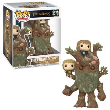 The Lord of the Rings Treebeard with Merry & Pippin 6" Funko POP! Vinyl (Image 1)