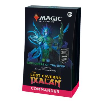 Magic the Gathering; The Lost Caverns of Ixalan Commander Deck (Explorers of the Deep)