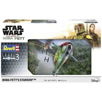 Revell Star Wars The Mandalorian The Book Of Boba Fett: Boba Fetts Starship 1:88 Scale Model Kit0