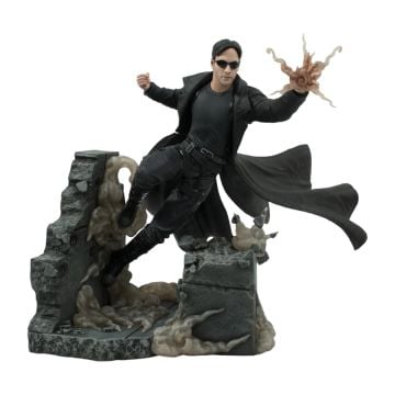 The Matrix Neo Deluxe Gallery Diorama PVC Statue