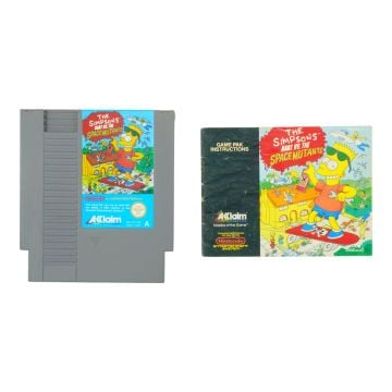 The Simpsons Bart vs Space Mutants (NES) [Pre-Owned] [Manual]