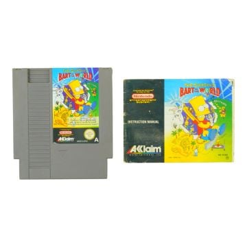 The Simpsons Bart vs The World (NES) [Pre-Owned] [Manual]